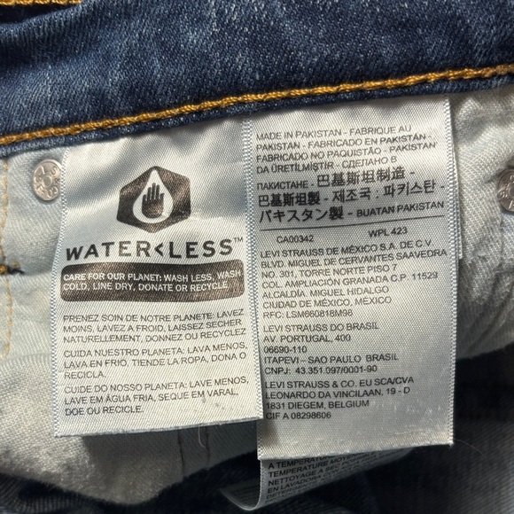 Levi’s 527 Slim Bootcut Blue Jeans - Picture 5 of 11